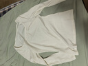 歐迪芬天絲萊塞爾打底衫女秋冬內搭2025新款U領(lǐng)山茶花養膚舒適修身上衣 曬單實(shí)拍圖