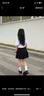 衣諾坊女童百褶裙演出服禮服英倫風(fēng)短裙校園合唱服黑色西裝校服園服六一 曬單實(shí)拍圖
