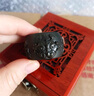 皇玉臣品牌新疆和田玉戒指男款扳指青玉大拇指指環(huán)玉石扳指 墨玉獸頭扳指 曬單實拍圖