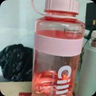 希樂 夏季水杯子女運動水壺戶外大容量家用水桶水杯涼水壺粉色3000ml 曬單實拍圖