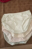 寶娜斯女士?jì)妊潯?條裝】7A抑菌純棉底襠三角內褲女無(wú)痕中腰女式內褲 曬單實(shí)拍圖