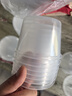 潔日邦【220ml*20只】布丁奶凍杯一次性冰淇淋雙皮奶杯帶蓋打包碗包裝盒 曬單實拍圖