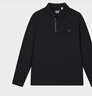 FILA 斐樂(lè )官方男子針織長(cháng)袖POLO衫2025商務(wù)簡(jiǎn)約休閑上衣 曬單實(shí)拍圖