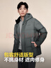 波司登（BOSIDENG）【反季】羽絨服新國標(biāo)90絨男短款新升級(jí)版型高包容連帽保暖外套 暗灰漸變9M32 L 180/100A 曬單實(shí)拍圖