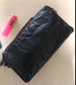 JY手包男真皮手拿包男士單肩斜挎包大容量雙拉鏈商務(wù)潮流軟牛皮男包 黑色 20*11*6cm 曬單實(shí)拍圖