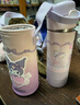 膳魔師兒童保溫吸管直飲杯庫洛米316不銹鋼女小學(xué)生開(kāi)學(xué)必備水壺500ml粉 曬單實(shí)拍圖
