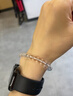 周大金 CHOW TAI KING正品海寶藍白水晶手串女2025新款轉運手飾情人節生日禮物送女朋友 【補金】收藏級藍幽手串8MM【空運次日達】 曬單實(shí)拍圖