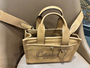 蔻馳（COACH）奧萊女士CARGO 26號托特包 B4/蜂蜜棕色 曬單實(shí)拍圖