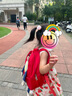 ASK JUNIOR女童暑假出游季兒童連衣裙夏裝公主裙娃娃領(lǐng)兒童裙子 90  花色  曬單實(shí)拍圖