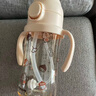 UBMOM吸管杯嬰兒寶寶學(xué)飲杯兒童喝水杯直飲杯牛奶杯ppsu吸管奶瓶1-3歲 彈蓋式咖色小熊貓-專(zhuān)利防噴 280ml 曬單實(shí)拍圖