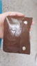 柒肆花HelloKitty手工皮質(zhì)零錢包女可愛迷你便攜耳機鑰匙證件隨身小卡包 復古風零錢包 -棕色 旗艦款/升級防盜刷防消磁#耐磨耐 曬單實拍圖
