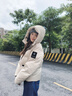 波司登25新款羽絨服女短款90絨冰雪運動(dòng)時(shí)尚冬季連帽保暖外套B250246804 焙茶色7E40 S 160/84A 體重約100-110斤 曬單實(shí)拍圖