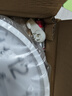 時(shí)澤蒂座鐘客廳落地鐘臺鐘桌面時(shí)鐘擺件客廳擺放座鐘家用臺式大號 可座可掛-白色-23CM 曬單實(shí)拍圖