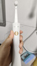 博皓(prooral）電動(dòng)牙刷成人感應(yīng)充電式圓頭牙刷送男友/送女友 T40象牙白  【七夕情人節(jié)禮物】 曬單實(shí)拍圖