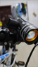 電動(dòng)車(chē)車(chē)燈免接線(xiàn)電動(dòng)自行車(chē)燈前燈強光夜騎電瓶車(chē)超亮射燈充電燈 鋁合金前燈+USB線(xiàn) 曬單實(shí)拍圖