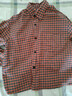 優(yōu)衣庫女裝法蘭絨箱型襯衫/格紋美式復古479087 13 玫紅色 XL /165/92A 曬單實(shí)拍圖