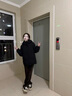 鴨鴨（YAYA）蓄熱短款羽絨服女2025年冬季新款時(shí)尚休閑寬松加厚保暖小個(gè)子外套 米色 M (建議110-125斤) 曬單實(shí)拍圖