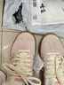 adidas瑪麗貓聯(lián)名「T頭鞋」GAZELLE BOLD厚底板鞋阿迪達斯三葉草 淺粉/漢玉白/柔和棕   38.5 曬單實(shí)拍圖