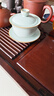 青澹汝窯蓋碗三才茶杯茶具天青色景德鎮(zhèn)陶瓷家用手工隨心蓋碗150ml 隨心蓋碗150ml開片可養(yǎng) 曬單實拍圖