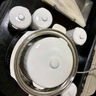 美的（Midea）電燉鍋 電燉盅 隔水燉煮 家用煮粥煲湯鍋燕窩燉盅4.5L白瓷內(nèi)膽燉湯鍋上蒸下燉MD-DZC2556多功能鍋 曬單實(shí)拍圖