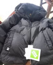 雪中飛短款羽絨服女冬季新款時(shí)尚品牌設計休閑小個(gè)子冬季加厚保暖外 黑色 M 曬單實(shí)拍圖