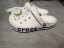 卡駱馳（crocs）洞洞鞋男女鞋貝雅卡駱班Clog一腳蹬穿沙灘涼拖鞋205089-126 M9W11 曬單實(shí)拍圖