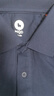 MQD男童POLO衫春季新品兒童長袖T恤膠印撞色上衣 藏青色 170 (3XL) 曬單實拍圖