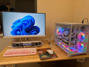 漫步者花再Halo SoundBar桌面音響音箱家用臺式電腦游戲音響長條有線音箱藍牙5.4RGB燈效 破曉白 曬單實拍圖