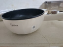 美的（Midea）電炒鍋不粘鍋一體插電多功能鐵鍋電炒鍋多功能一體2025新款炒菜鍋插電一體家用蒸煮煎炒多用途鍋 3.2L 【配蒸籠 油溫紅燈提醒】HCG2572 曬單實(shí)拍圖