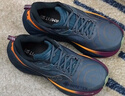 Saucony索康尼勝利22 GTX跑步鞋男專業(yè)緩震防潑水訓(xùn)練運(yùn)動(dòng)鞋 灰蘭 42.5 曬單實(shí)拍圖