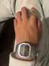 卡西歐（CASIO）手表男G-SHOCK小方銀金塊光能藍牙電波防水多功能電子日韓表禮物 新款藍色金屬GMW-B5000D-2 曬單實(shí)拍圖