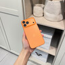 米路遜適用蘋(píng)果17/16promax手機殼新款iPhone17pro自帶鏡頭防摔15Pro超薄磨砂13pro高級感散熱保護套軟殼 【鈦橙色】自帶鏡頭膜/輕奢磨砂/紙一樣薄 iPhone 17 pro【 曬單實(shí)拍圖
