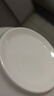 潔雅杰陶瓷餐具湯碗家用米飯碗6英寸純白斗碗面碗10只裝 曬單實(shí)拍圖
