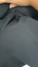 茵曼（INMAN）茵曼2025秋冬女裝新款 復(fù)古半高領(lǐng)磨毛黑色連衣裙顯瘦長袖長裙子  午夜黑 XL 曬單實拍圖