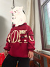 mlgt kids童裝男童加絨套裝春秋冬季新款痞帥兒童寶寶加厚衣服兩件套 酒紅色【春秋款】 110 曬單實拍圖