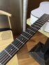 Guitarist初學(xué)者38寸旅行吉他40寸民謠木吉他新手入門(mén)吉它男女學(xué)生正品樂(lè )器 40寸單板亮光莫奈白【初學(xué)到進(jìn)階】 曬單實(shí)拍圖