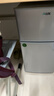 奧克斯小冰箱家用小型迷你冷藏冷凍兩用出租房宿舍用節能省電寢室辦公室電冰箱 【升級凈化去味】30A146DW銀【節能省電】 曬單實(shí)拍圖