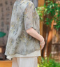 奉孝媽媽裝夏裝2025新款套裝50-60歲洋氣中老年女裝衣服大碼女士夏季 曬單實(shí)拍圖