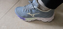 美津濃（MIZUNO）25年新款 運動(dòng)鞋男女跑步鞋透氣緩震回彈慢跑鞋WAVE SKY 8 曬單實(shí)拍圖