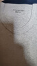 三槍抗靜電100%全棉男士?jì)纫绿籽b秋衣秋褲保暖內衣中厚款純棉打底衫男 淺麻灰 3XL (185) 【180-210斤】 曬單實(shí)拍圖