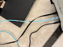 PANDUIT 泛達六類(lèi)細網(wǎng)線(xiàn)CAT6類(lèi)千兆跳線(xiàn)POE監控辦公家用水晶頭寬帶成品網(wǎng)線(xiàn) 冰湖藍 2米 曬單實(shí)拍圖