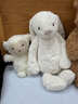 Jellycat害羞乳白色邦尼兔動(dòng)物毛絨玩偶安撫玩偶娃娃生日新婚禮物 乳白色 Large 曬單實(shí)拍圖