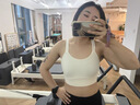 陶芙（taofu）運動內(nèi)衣女2025四季款防震聚攏速干健身文胸可外穿一體式美背胸衣 杏仁奶油色胸衣 L 曬單實拍圖