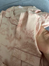 都市麗人女士睡衣女100%純棉長(cháng)袖長(cháng)褲寬松舒適秋季家居服可外穿 粉色 L 曬單實(shí)拍圖