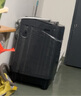 志高（CHIGO）全自動(dòng)洗衣機(jī)波輪宿舍迷你小型家用洗烘一體智能洗脫一體機(jī) 8KG玄武灰【主銷特惠+智能風(fēng)干+強(qiáng)動(dòng)力電機(jī)】 曬單實(shí)拍圖