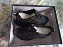 達芙妮老爹鞋女厚底內增高顯高顯瘦休閑運動(dòng)鞋潮酷炸街高跟女鞋4622404116 黑色 39  曬單實(shí)拍圖