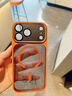 艾德加 適用iphone17promax手機殼磁吸充電透明帶ai相機獨立按鍵硅膠保護套全包圍防摔男女款高級感外殼 午夜黑色-高端萊卡鏡頭-磁吸殼 蘋(píng)果17promax 曬單實(shí)拍圖