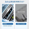 飛利浦（PHILIPS） 理發(fā)器家用成人兒童剃頭電推子 低噪理發(fā)電推剪發(fā)器 充插兩用精鋼刀頭USB充電理發(fā) HC3688全家適用 【海軍藍(lán)】普通裝 曬單實(shí)拍圖