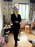 HLA海瀾之家西服套裝男輕商務(wù)經(jīng)典平駁領(lǐng)套西男春秋 曬單實(shí)拍圖