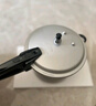 雙喜 高壓鍋鋁合金燃氣電磁爐通用防爆家用壓力鍋22CM/6L【蒸格款】 曬單實拍圖